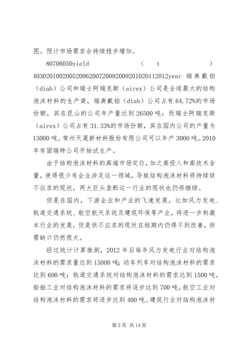 发泡材料行业报告 (2).docx