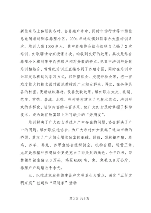 乡镇妇联工作总结-乡镇妇联工作总结范文大全.docx