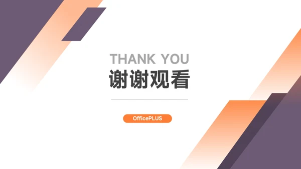 紫橙双色商务创业融资计划书PPT模板