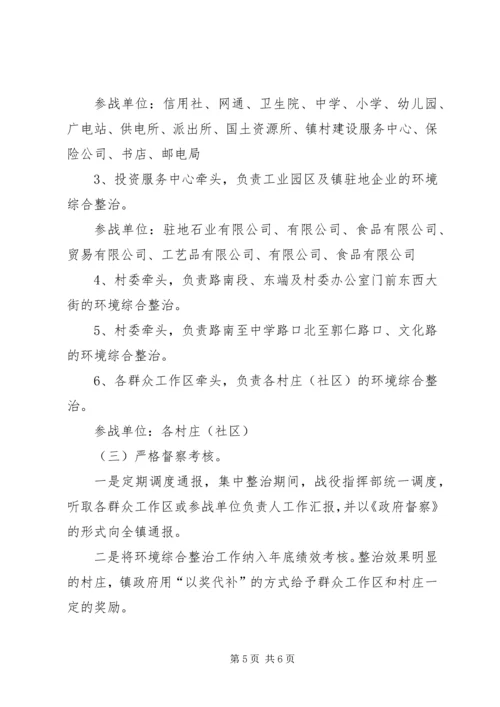 镇村环境整治战役方案.docx