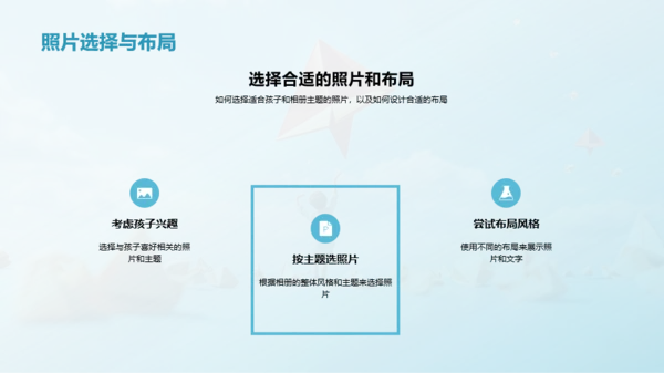儿童相册制作指南
