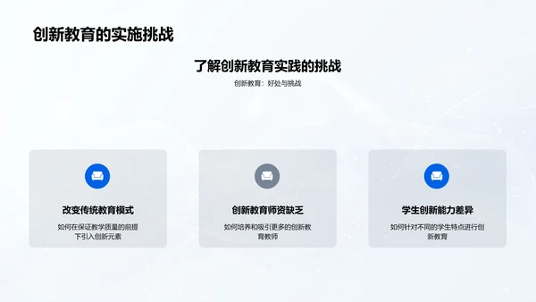 创新教育解析PPT模板