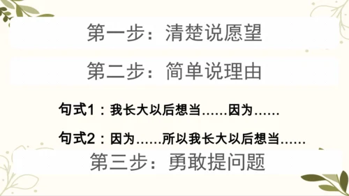 统编版语文二年级下册 口语交际——长大以后做什么   课件