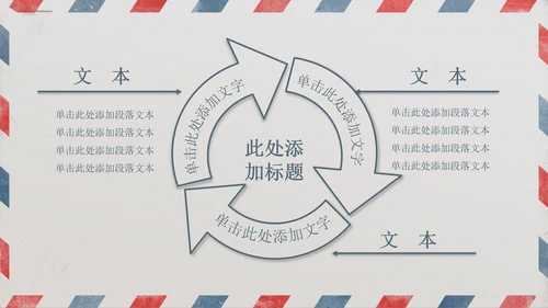 给领导的一封信PPT动态模板