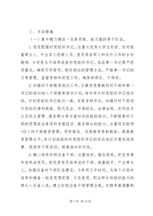 基层党建工作存在的问题、不足及整改措施范文.docx