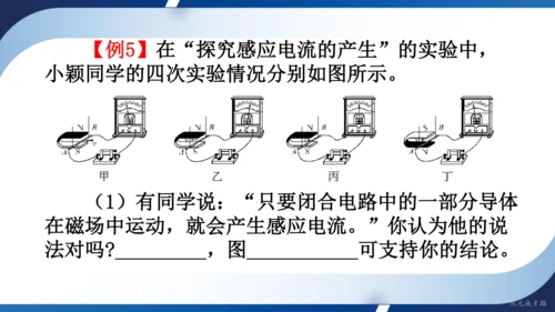 2025年春人教九年级物理全册 第二十章 电与磁 复习和总结（课件）(共19张PPT)