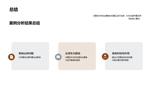 法律案例分析