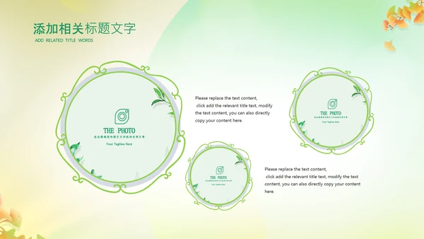 立秋金秋丰收季节秋天二十四节气立秋PPT模板