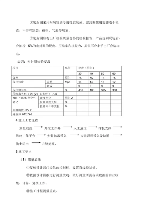 人工顶管专项施工方案