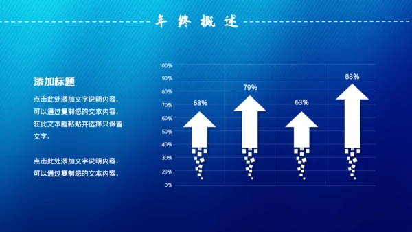 越努力越幸运奋跑吧年终工作总结通用PPT模板