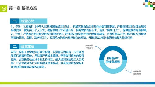 食堂投标计划书通用PPT