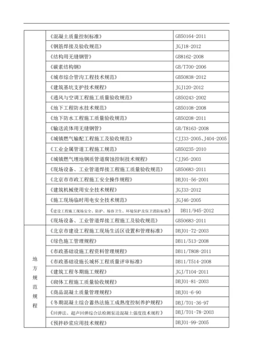 北京居住建筑市政综合管廊施工组织设计(200余页).docx