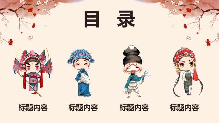 京剧中国国粹传统文化PPT