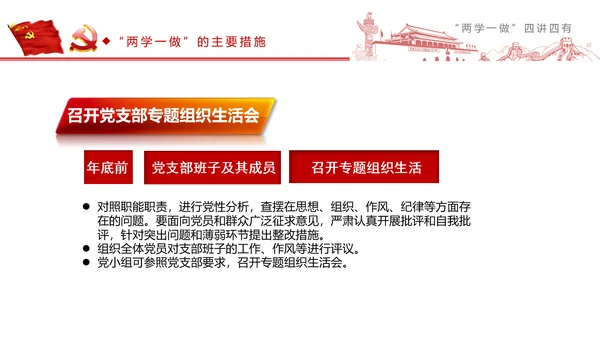 精讲解读两学一做四讲四有PPT