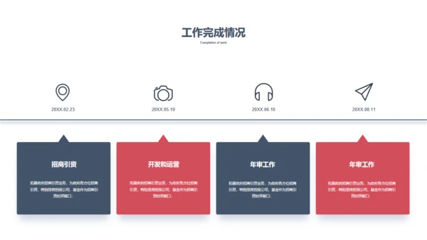 大气质感项目工作计划通用PPT模板
