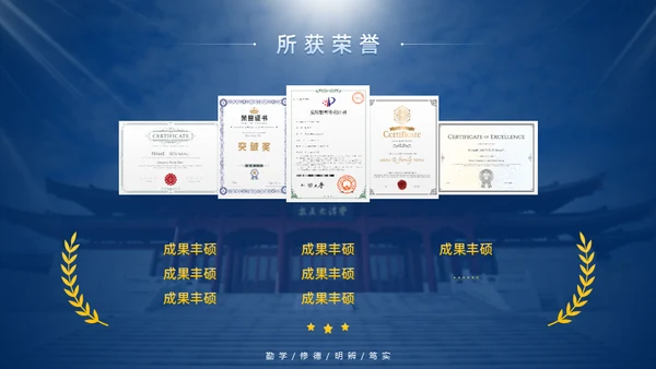 浙江大学简约论文答辩通用PPT模板