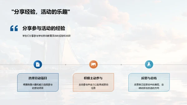 劳动力量：人生的启航