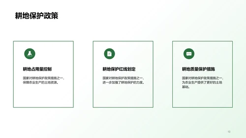绿色插画农田观察与体验研究报告PPT模板