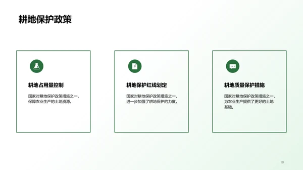 绿色插画农田观察与体验研究报告PPT模板