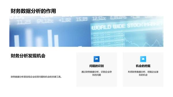 财务数据解析及应用PPT模板