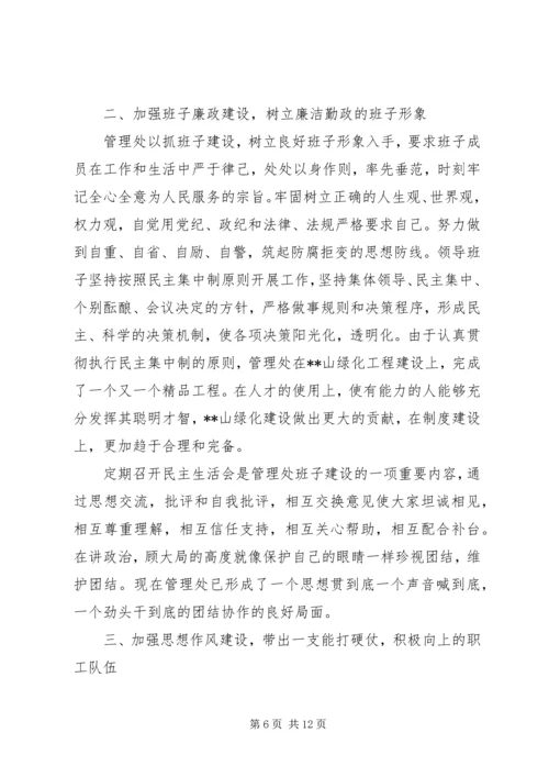 独家原创-管理处上半年工作总结和下半年工作计划.docx