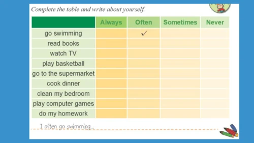 Module 8 Unit 2   I often go swimming. 课件(共24张PPT)