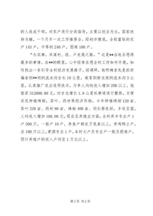 村党支部书记先进事迹 (3).docx