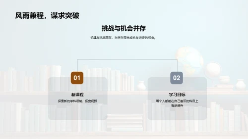 迎新挑战 乐在学习