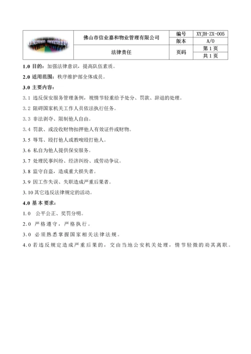 物业保安工作手册(完整版).docx