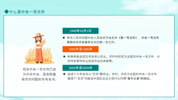 国务院全面推进乡村振兴PPT模板