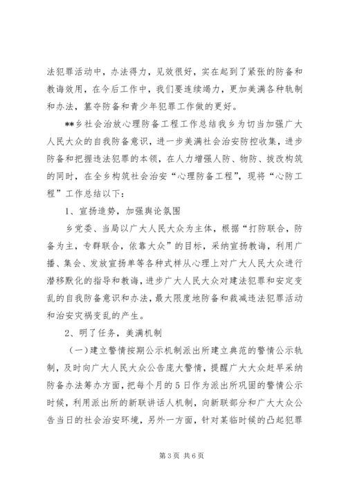 乡镇预防青少年违法犯罪活动的工作总结范文.docx