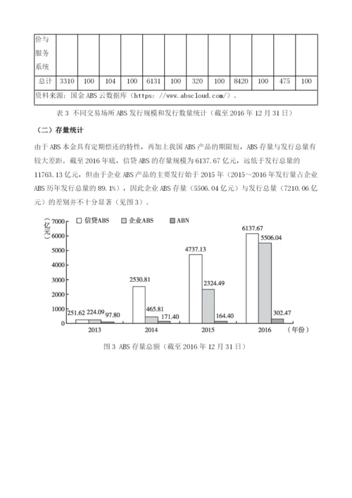 中国资产证券化的市场分析与展望.docx