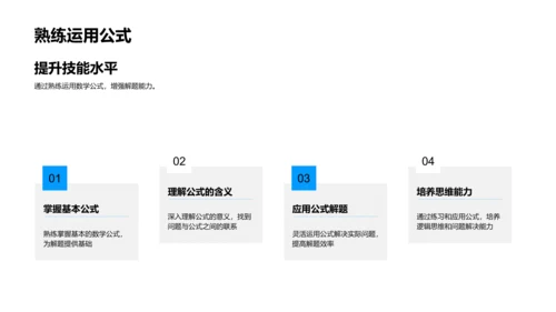 数学知识讲解PPT模板