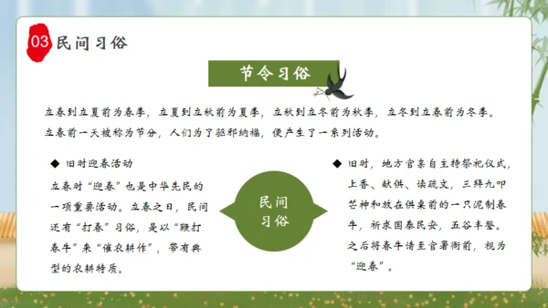 立春杨柳春风通用PPT模板