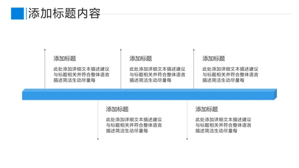 蓝色化学实验医疗科技实验室科研PPT模板