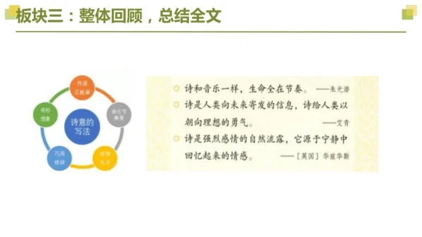 部编版2022-2023学年四年级语文下册大单元教学  第三单元    课件