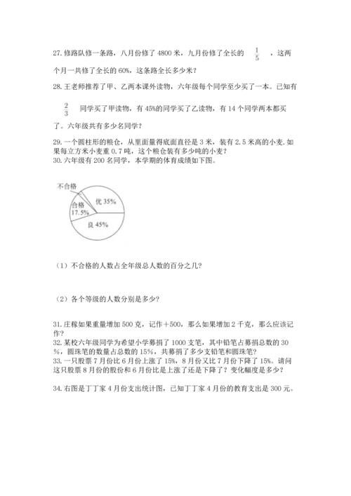 六年级小升初数学应用题50道附答案【轻巧夺冠】.docx