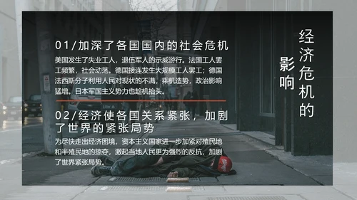 资本主义经济政策PPT模板