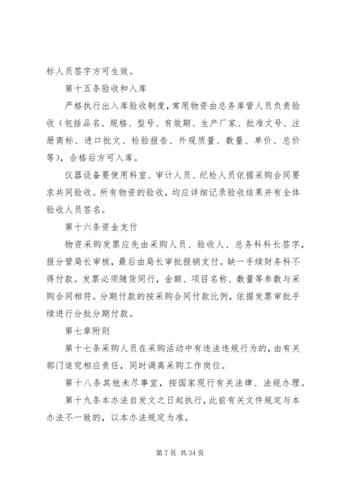 物资采购计划编制管理办法.docx