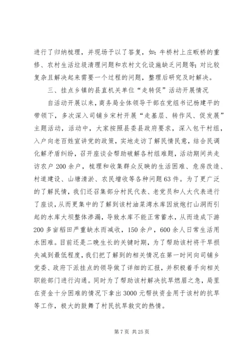 乡镇解决四风问题专项调研报告_1.docx