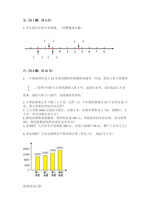 杭州文澜中学小升初数学试卷及完整答案.docx