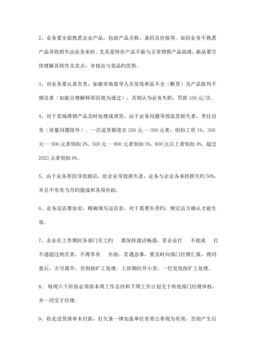 商贸公司管理规章制度.docx