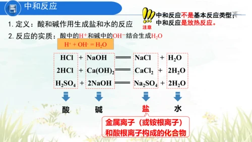 10.2酸和碱的中和反应 课件(共40张PPT)----九年级化学人教版下册