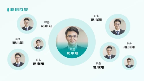 科技感绿色科技风渐变简约高端科技公司介绍