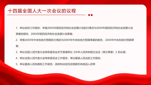 红金大气全国两会知识竞赛全国两会应知应会主题PPT模板