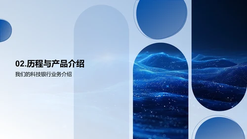 银行科技创新路演PPT模板