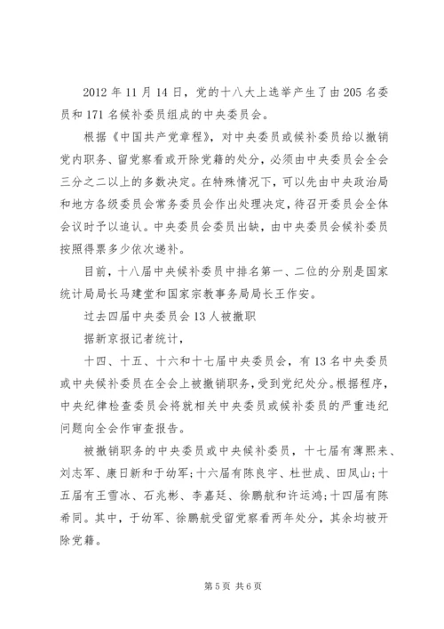 十八届四中全会20日至23日召开.docx