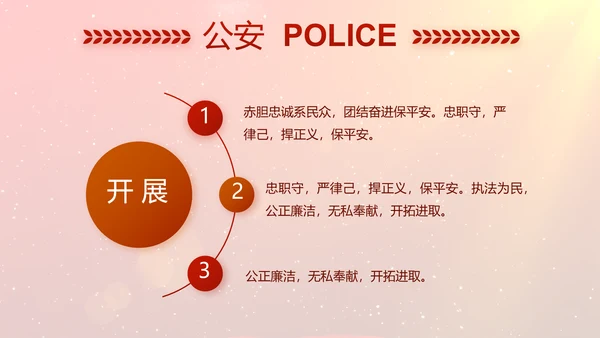 开场视频片头公安述职述廉报告PPT封含MOV
