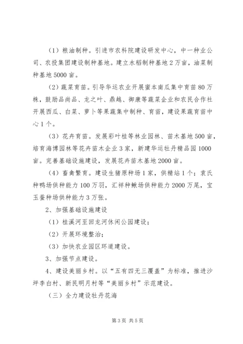 县委副书记在20XX年农口部门工作任务分解会议上的讲话.docx