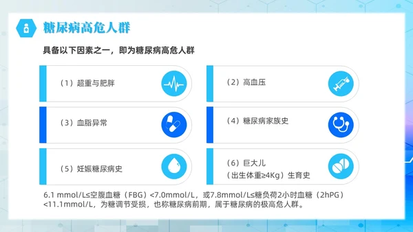 简约风实拍风蓝色糖尿病管理刻不容缓世界糖尿病日培训PPT课件
